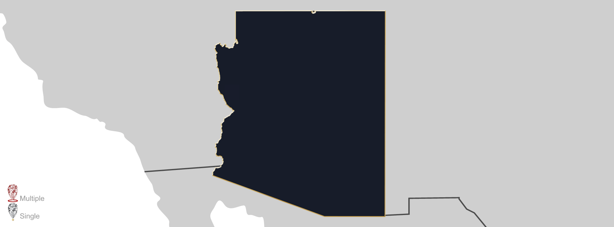 Map of Arizona