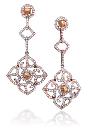 crown of light earrings