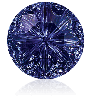 Faceted sapphire by Dyer