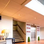 The welcoming foyer at the Algo Business Centre in Perth