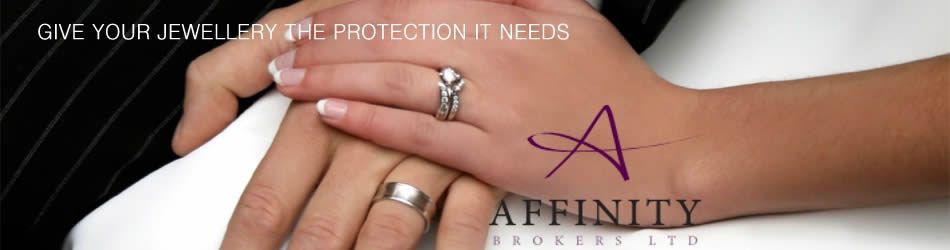 Banner for jewellery insurance company