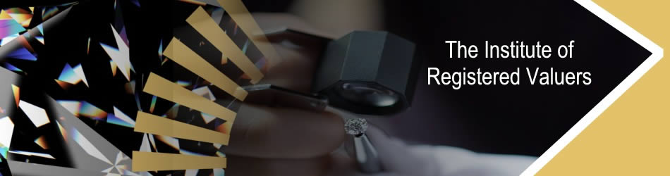 Banner for jewellery valuation association